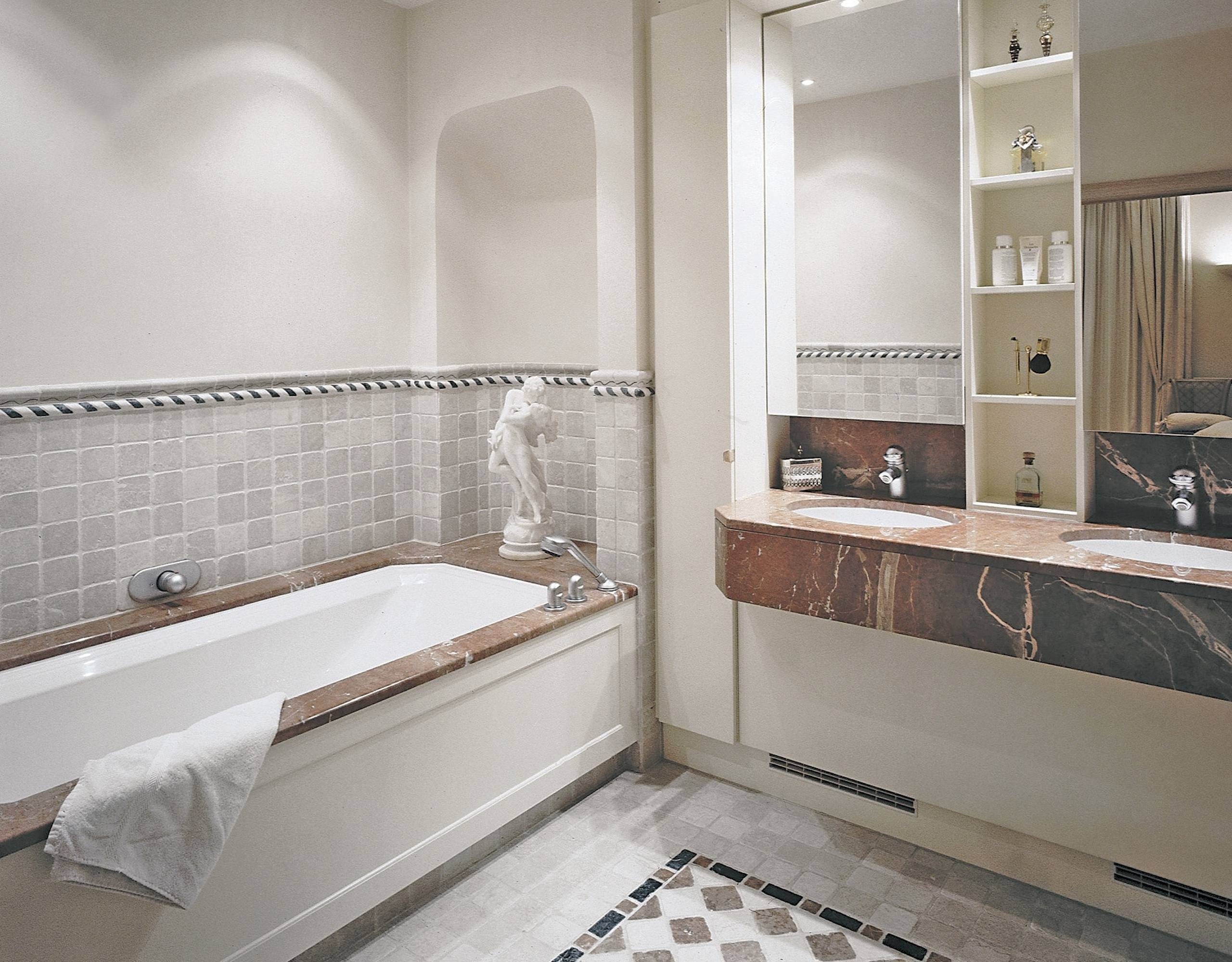 Vloerverwarming in de badkamer - Briotherm - Eco Systeem